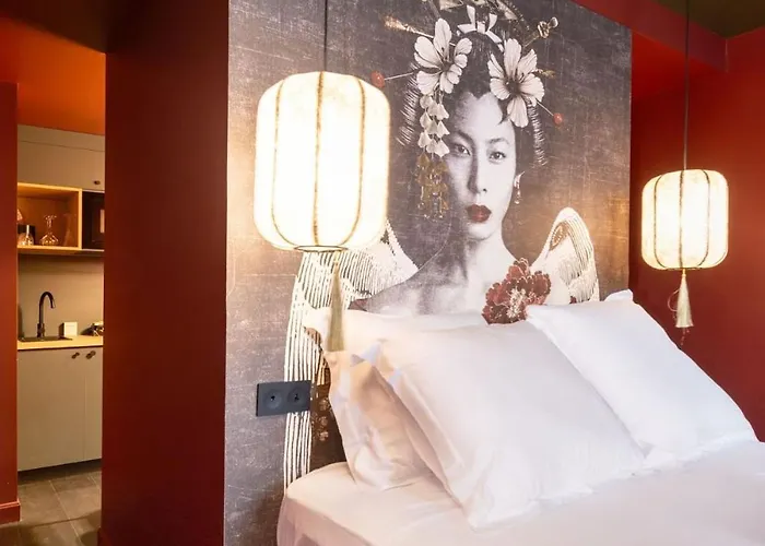 Geisha Design, Romantisme Et Parking Apartment *